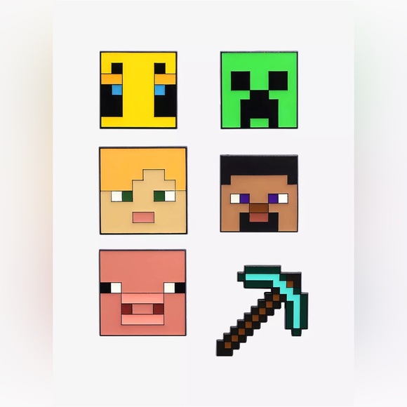 Minecraft Character Blind Box Enamel Pin - Picture 2 of 4